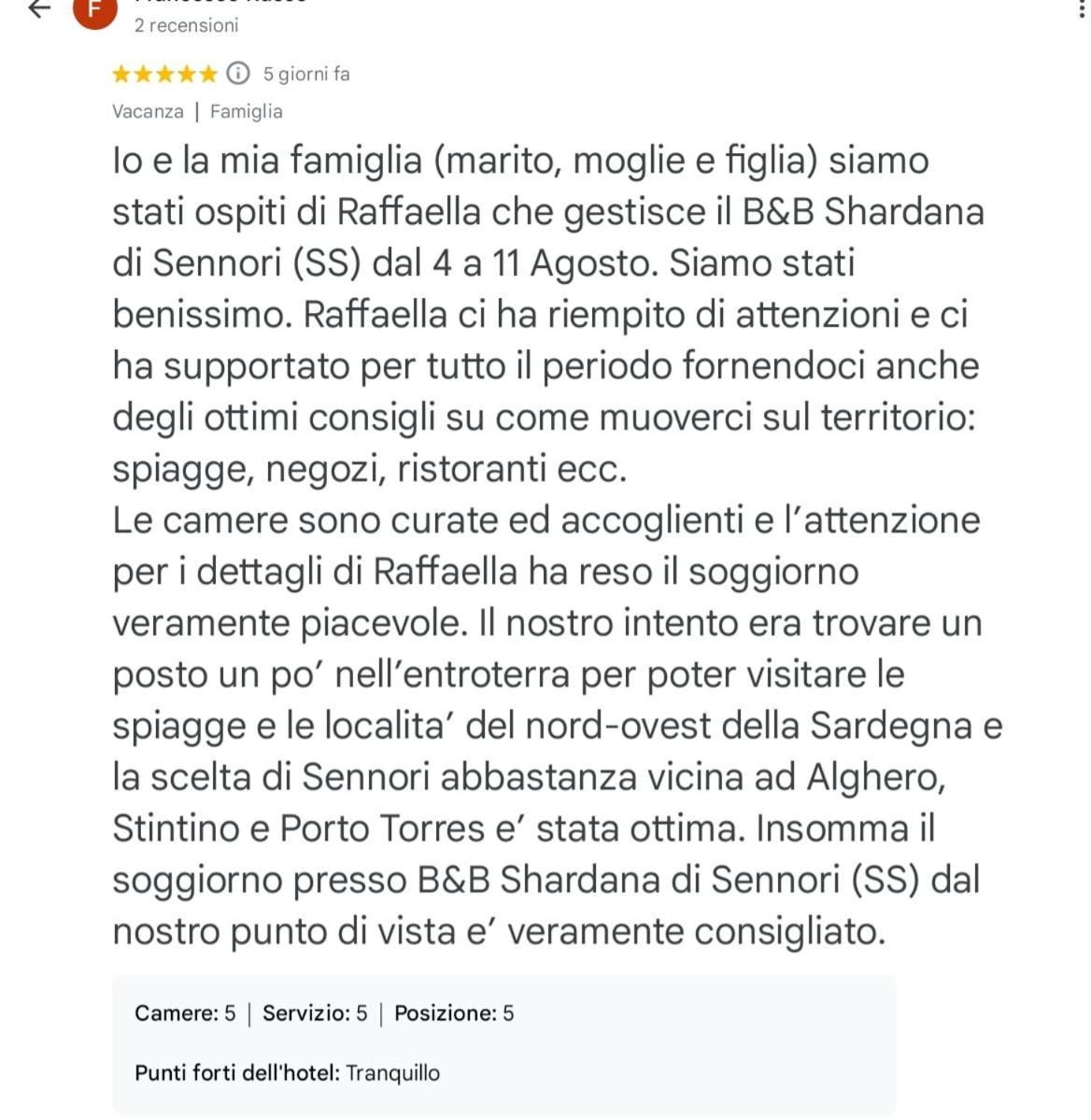 B&B Shardana Sennori Εξωτερικό φωτογραφία